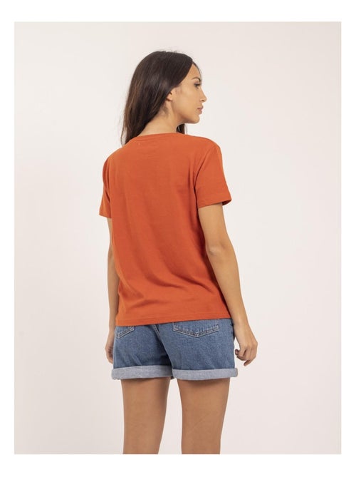 Camiseta de cuello redondo con mensaje FIORELLI - Kiabi