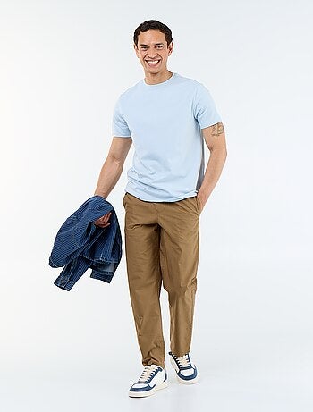 Camiseta de cuello redondo de algodón - Tough Cotton™