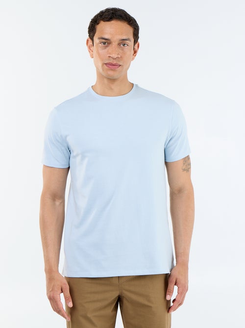 Camiseta de cuello redondo de algodón - Tough Cotton™ - Kiabi