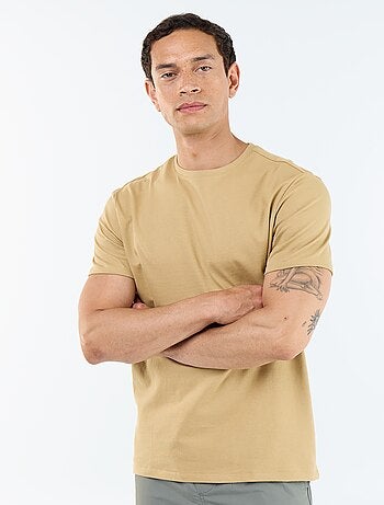 Camiseta de cuello redondo de algodón - Tough Cotton™
