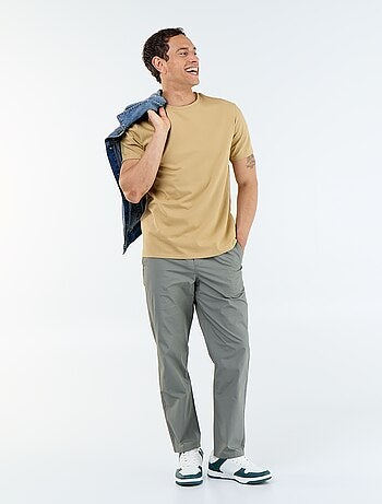 Camiseta de cuello redondo de algodón - Tough Cotton™