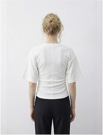 Camiseta de cuello redondo de corte regular lucci