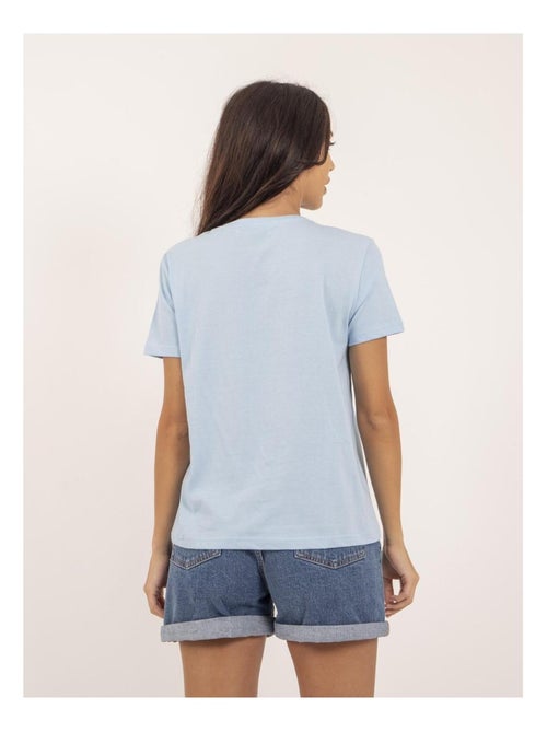Camiseta de cuello redondo de puro algodón FABIANA - Kiabi