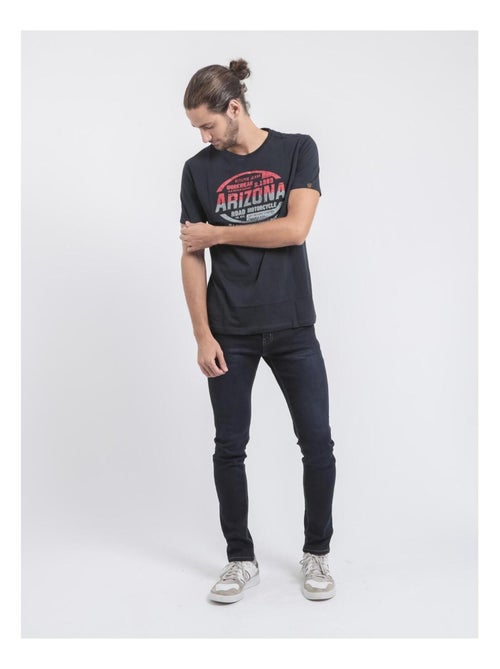 Camiseta de cuello redondo de puro algodón JACRAIG - Kiabi