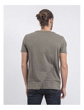 Camiseta de cuello redondo de puro algodón JACRAIG