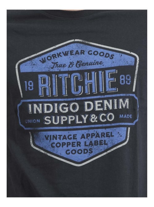 Camiseta de cuello redondo de puro algodón JAGNY - Kiabi