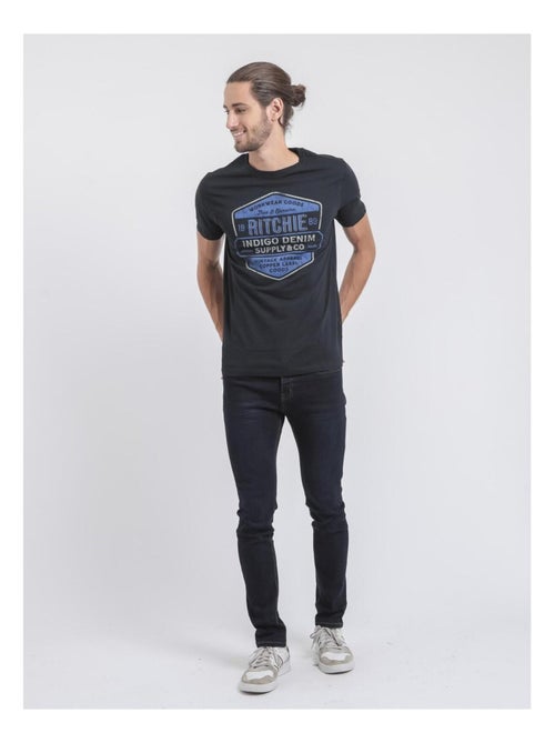 Camiseta de cuello redondo de puro algodón JAGNY - Kiabi