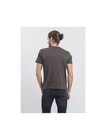 Camiseta de cuello redondo de puro algodón JAGNY