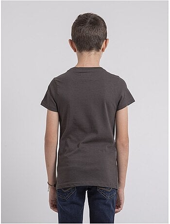 Camiseta de cuello redondo de puro algodón JOUANCY-J