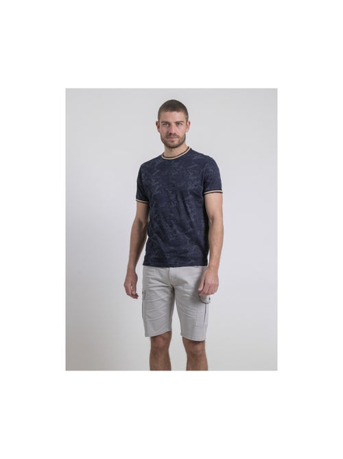 Camiseta de cuello redondo de puro algodón NADOMAX - Kiabi