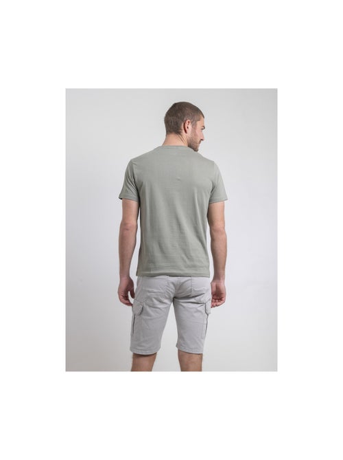 Camiseta de cuello redondo de puro algodón NAPAMIEL - Kiabi