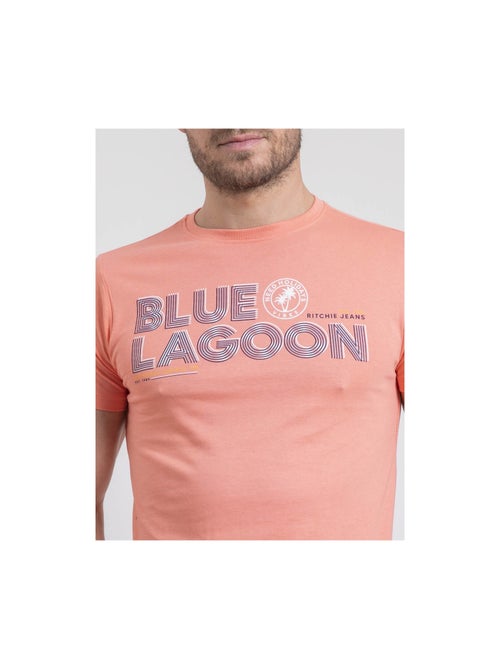 Camiseta de cuello redondo de puro algodón NAPAMIEL - Kiabi