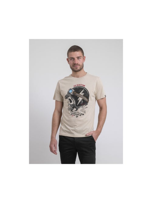 Camiseta de cuello redondo de puro algodón NAPAMOX - Kiabi