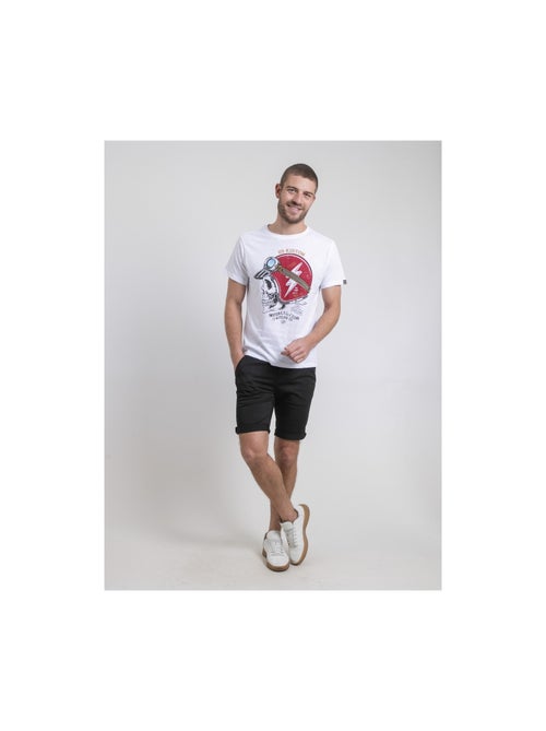 Camiseta de cuello redondo de puro algodón NAPAMOX - Kiabi