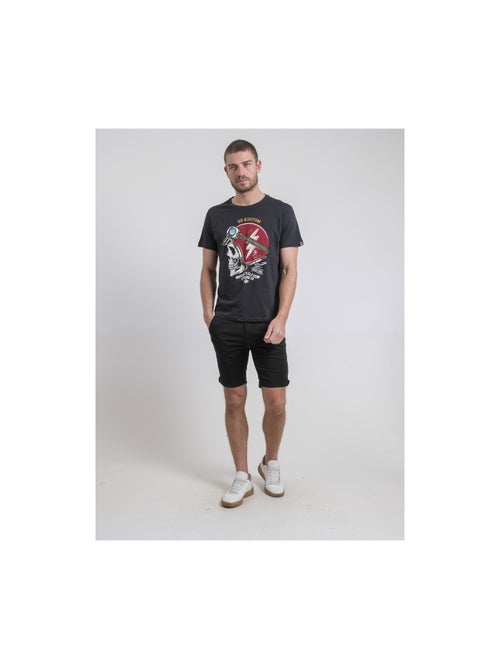 Camiseta de cuello redondo de puro algodón NAPAMOX - Kiabi