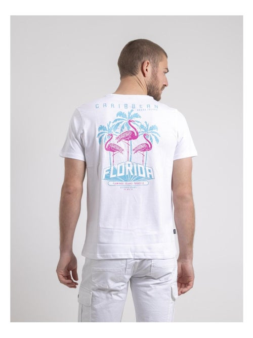 Camiseta de cuello redondo de puro algodón NARUBA - Kiabi