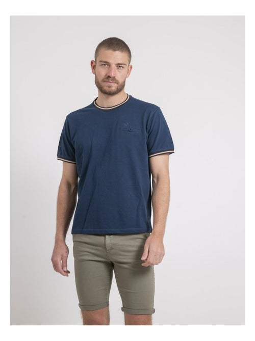 Camiseta de cuello redondo de puro algodón NECAMIX - Kiabi