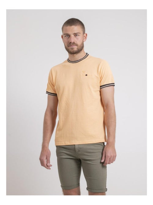 Camiseta de cuello redondo de puro algodón NECAMIX - Kiabi