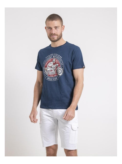 Camiseta de cuello redondo de puro algodón NELIZIO - Kiabi