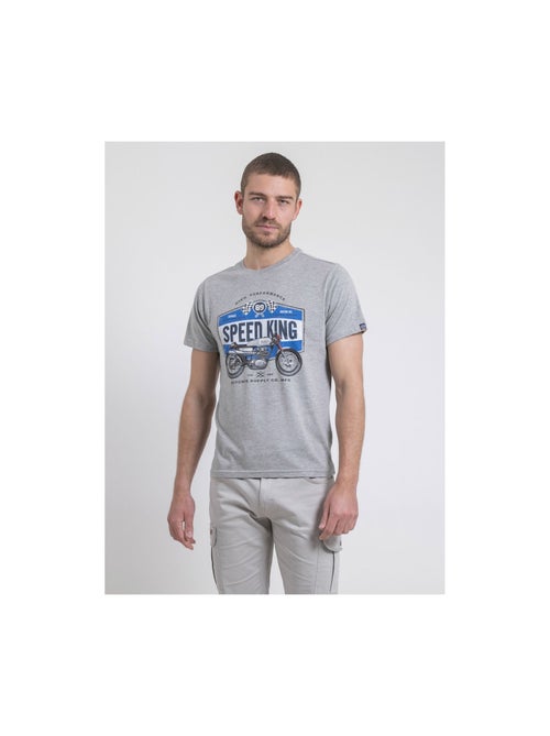 Camiseta de cuello redondo de puro algodón NELORIC - Kiabi