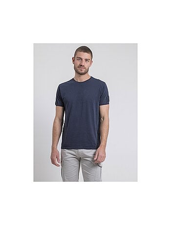 Camiseta de cuello redondo de puro algodón NERIGOTE