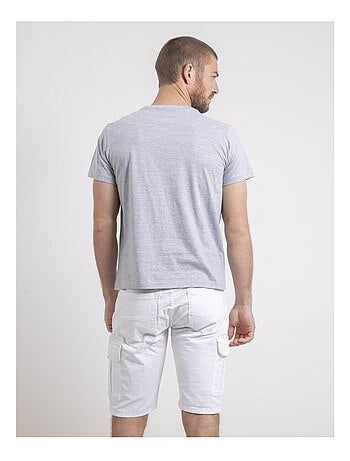 Camiseta de cuello redondo de puro algodón NEROMAX