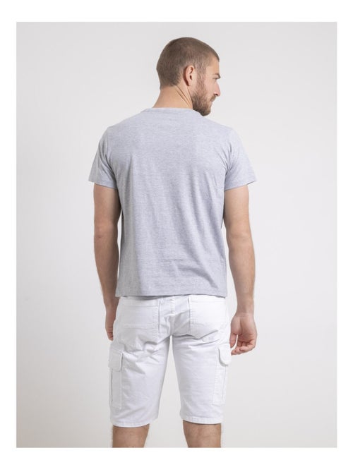 Camiseta de cuello redondo de puro algodón NEROMAX - Kiabi