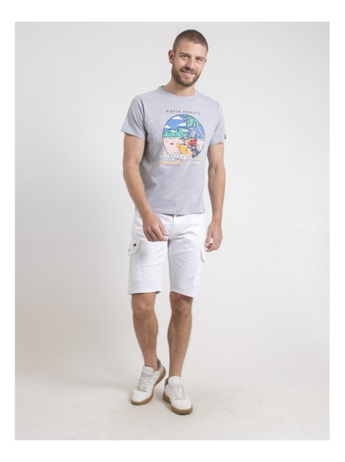 Camiseta de cuello redondo de puro algodón NEROMAX - Kiabi