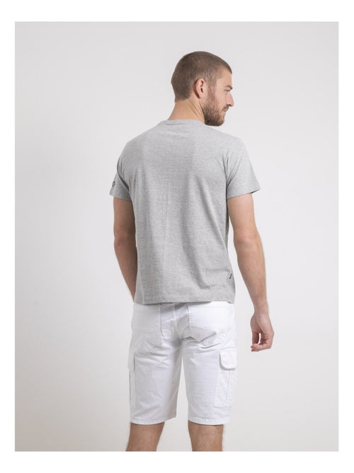 Camiseta de cuello redondo de puro algodón NEVENOU - Kiabi