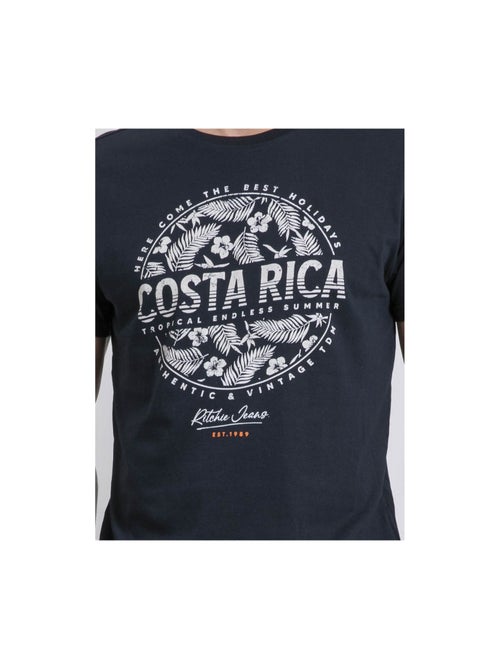 Camiseta de cuello redondo de puro algodón NEVOLTA - Kiabi