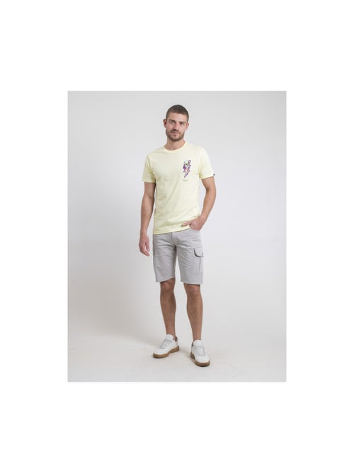 Camiseta de cuello redondo de puro algodón NIKISKULL - Kiabi