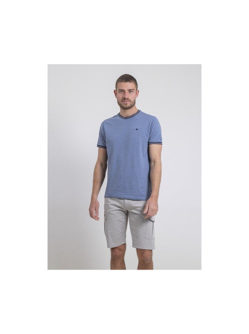 Camiseta de cuello redondo de puro algodón NILOSUN - Kiabi