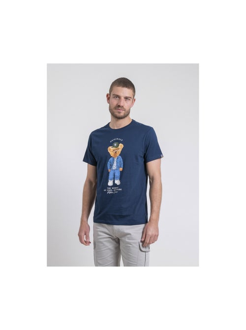 Camiseta de cuello redondo de puro algodón NOBENITO - Kiabi