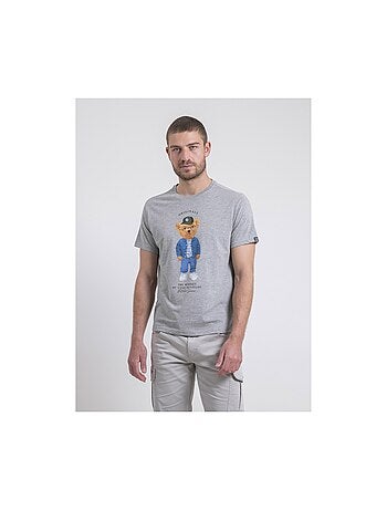 Camiseta de cuello redondo de puro algodón NOBENITO