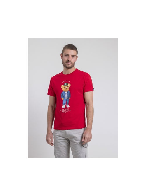 Camiseta de cuello redondo de puro algodón NOBENITO - Kiabi