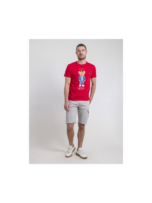 Camiseta de cuello redondo de puro algodón NOBENITO - Kiabi