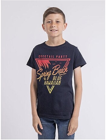 Camiseta de cuello redondo de puro algodón NOCLARK-J