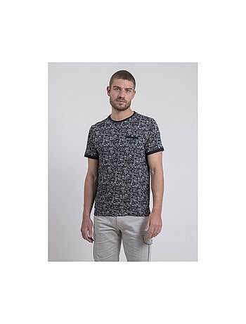 Camiseta de cuello redondo de puro algodón NORIMA