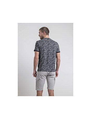 Camiseta de cuello redondo de puro algodón NORIMA