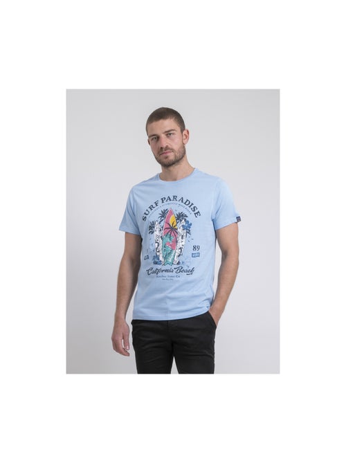 Camiseta de cuello redondo de puro algodón NOUKIWI - Kiabi Camiseta de cuello redondo de puro algodón NOUKIWI - Kiabi