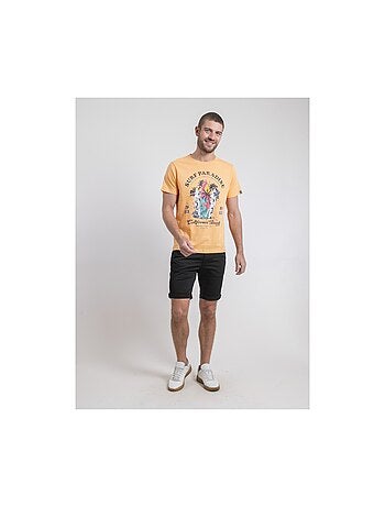 Camiseta de cuello redondo de puro algodón NOUKIWI
