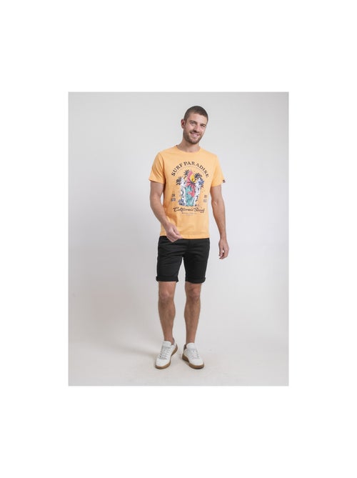 Camiseta de cuello redondo de puro algodón NOUKIWI - Kiabi