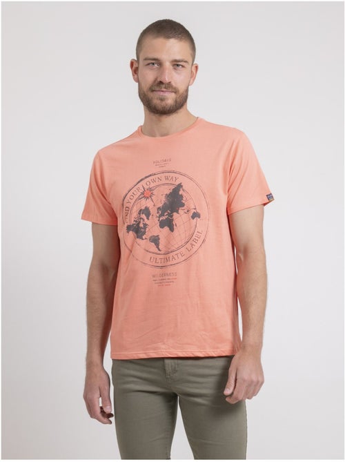 Camiseta de cuello redondo de puro algodón NOULAME - Kiabi