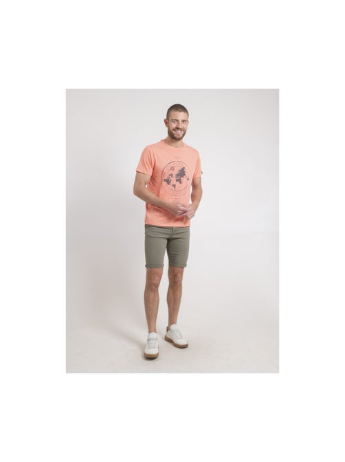 Camiseta de cuello redondo de puro algodón NOULAME - Kiabi