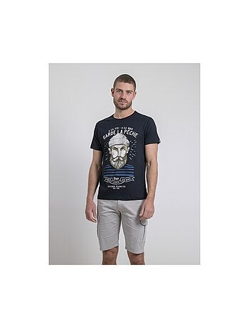 Camiseta de cuello redondo de puro algodón NOULANDY