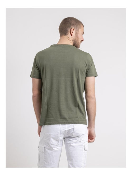 Camiseta de cuello redondo de puro algodón NUBENOIT - Kiabi