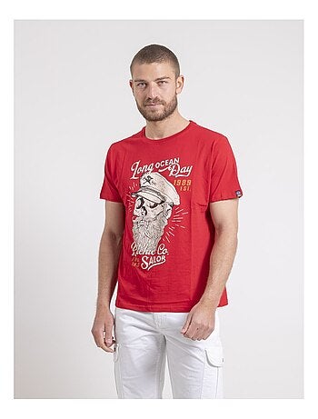 Camiseta de cuello redondo de puro algodón NUBENOIT