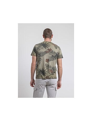 Camiseta de cuello redondo de puro algodón NULOGAN