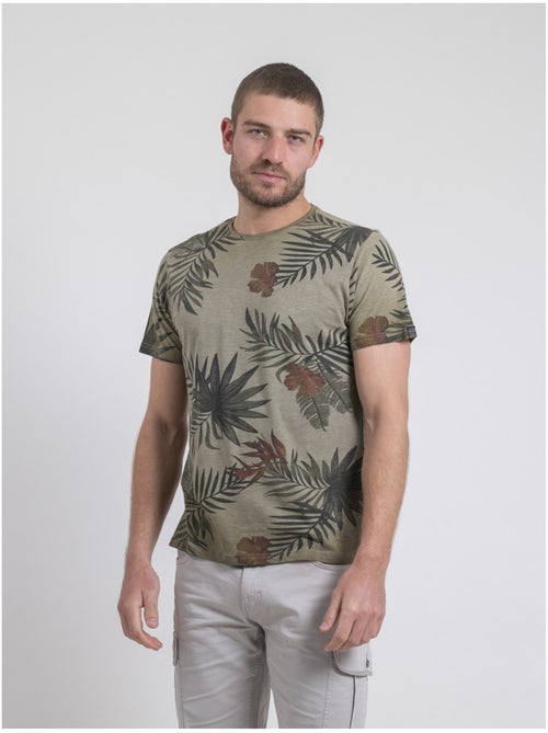 Camiseta de cuello redondo de puro algodón NULOGAN - Kiabi