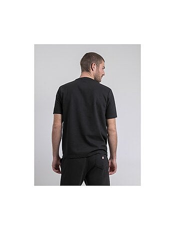 Camiseta de cuello redondo de puro algodón oversize NEWAX